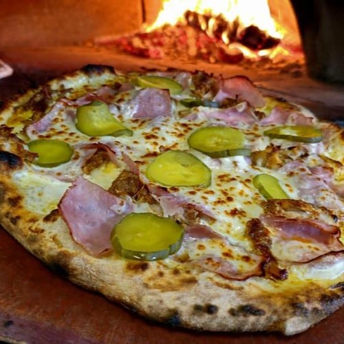 The Cubano Pizza.